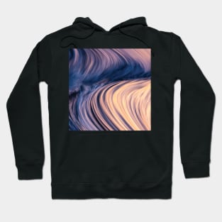 Summer Vibes Marble Waves Hoodie